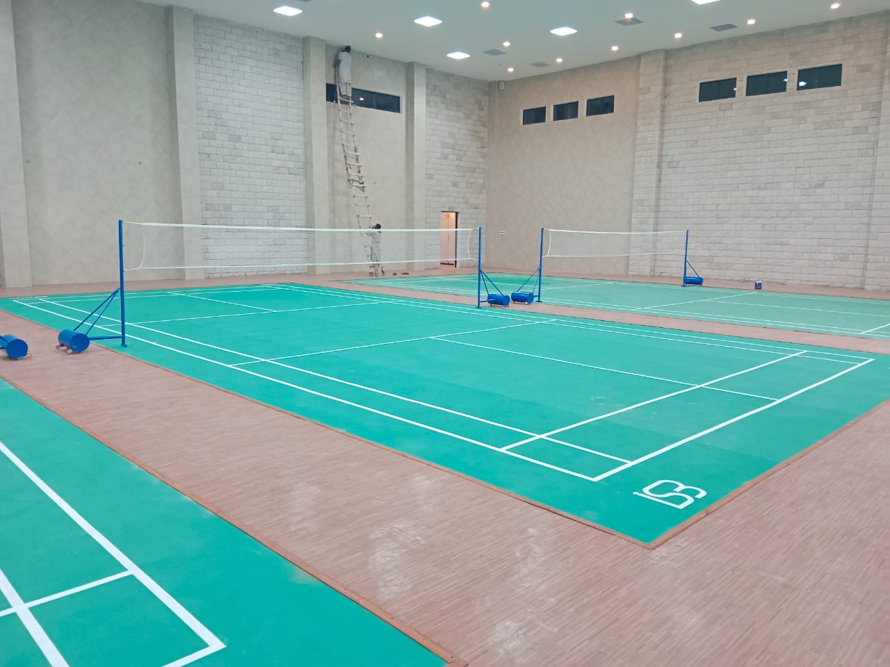 Badminton Court International Sports Builders